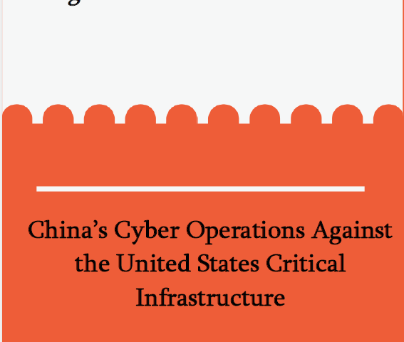 China’s Cyber Operations Against the United States Critical Infrastructure